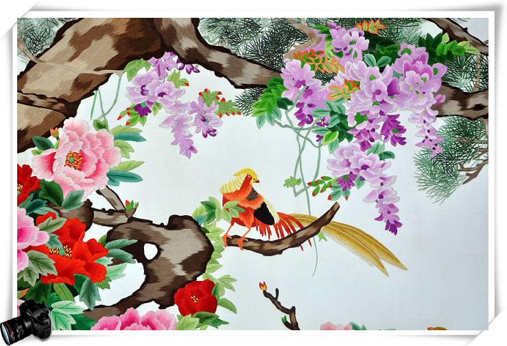 繡工精細(xì)、層次鮮明